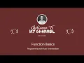 Programming with Rust Intermediate - 01 Function Basics