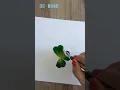 Easy four leaf clover painting easy painting for beginners