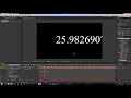 After effects Tutorial Use Slider Controls