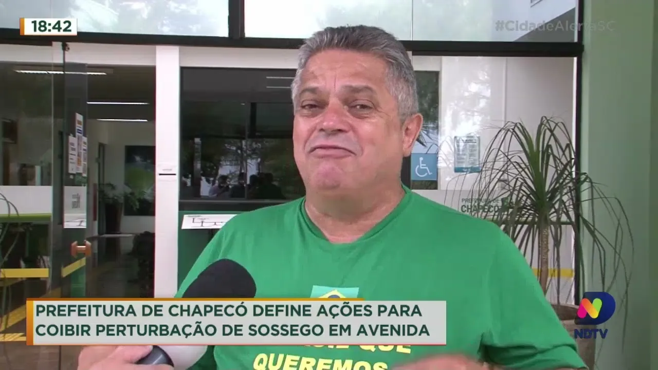 Prefeitura de Chapecó define ações para coibir perturbação de sossego