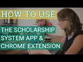 Download Lagu How to use The Scholarship System App \u0026 Chrome Extension
