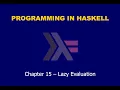 FP 16 - Lazy Evaluation