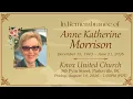 Anne Morrison - Celebration of Life Friday August 14 2026