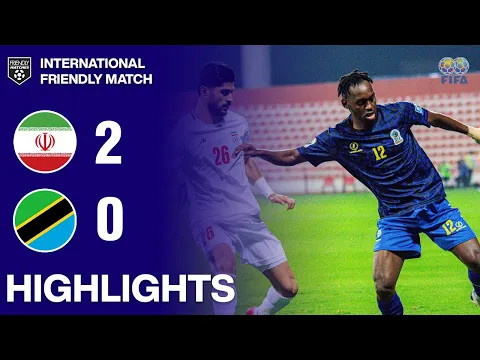Video Thumbnail: Iran vs Tanzania 2-0 HIGHLIGHTS GOALS | International Friendly Match 2025