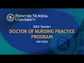 Post-Master s DNP Program Q A Session May 2025