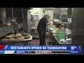 East Tennessee restaurants open on Thanksgiving