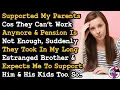 Cut Off Financial Aid To My Parents After Learning They Use It To Support Estranged Bro Kids AITA