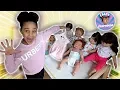 Lagu Cali Buys Her Babies New Clothes | Cali's Playhouse