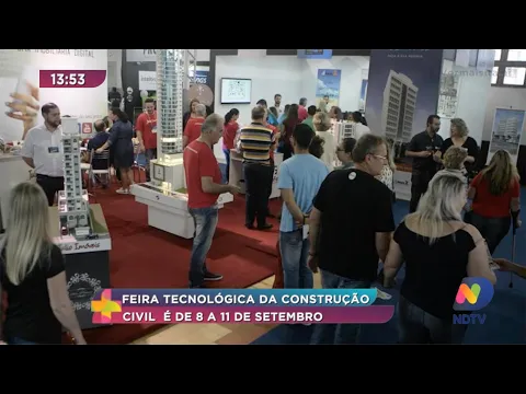Fairtec: Feira Tecnológica da Construção Civil é de 8 a11 de setembro em Brusque