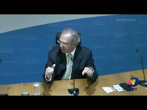 Brasília: Paulo Guedes faz balanço da economia e defende que retomada deve acelerar com a vacinação