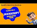Javascript bangla tutorial 3 What is Developer Tools The Ultimate JavaScript Roadmap 2024