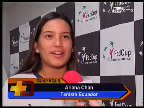 Presentan equipo ecuatoriano para Fed Cup de Tenis