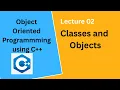 Classes and Objects in C OOP in C Lecture 02