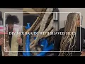 EASY SUMMER HAIRSTYLE BOX BRAIDS SHAVED SIDES HAIRSTYLES