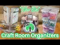 4 Easy Craft Room Organizers New Bin Dollar Tree DIY VLOGUST DAY 17