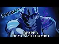 AMAZING COMBO FOR REAPER BDA 900 DMG Project Slayers