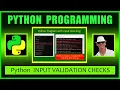 Python Validation of Number Inputs - Preventing Python Program Crashes in Number Guessing Game