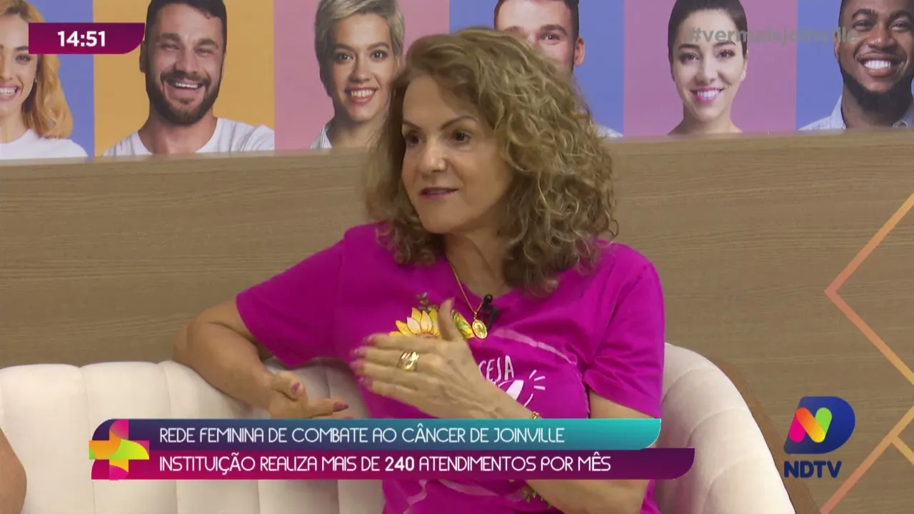 Rede feminina de combate ao câncer de Joinville realiza mais de 240 atendimentos mensais