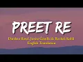 Download Lagu Preet Re - Darshan Raval, Jonita Gandhi \u0026 Rochak Kohli | (English Translation Lyrics) | Dhadak 2