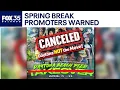 Volusia County warns Spring Break promoters to stop before legal action is taken
