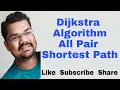 Dijkstra Algorithm All Pair Shortest Path Parallel Formulation With Example