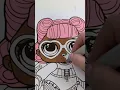 LOL Surprise Coloring Book Page Angel