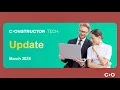 Constructor Tech Update - March 2025