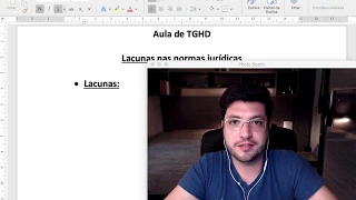 TGHD - Lacunas e integração