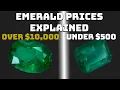 How much does an Emerald cost A basic guide to emerald grading and wholesale valuation