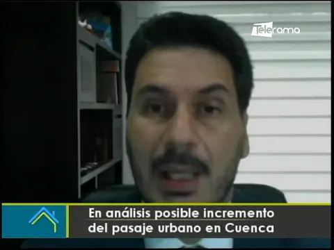 En análisis posible incremento del pasaje urbano en Cuenca