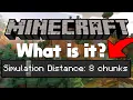 What is Minecraft 1 18 Simulation Distance
