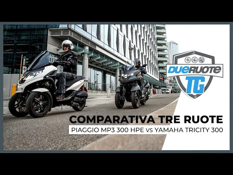 Download MP3 Piaggio MP3 300 VS Yamaha Tricity 300: punto di contatto! - DueruoteTG #73