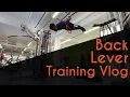 Aggregation of Marginal Gains Back Lever Training Vlog