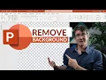 Remove the background of any image Fast and FREE with PowerPoint
