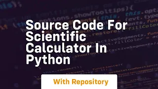 source code for scientific calculator in python