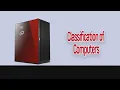 Classification of computers