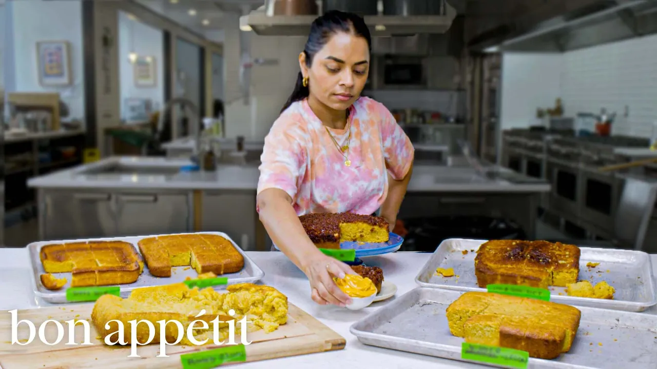 How I Developed The Ultimate Cheesy Cornbread for Thanksgiving   How I Developed   Bon Apptit