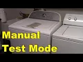How to Use Manual Test Mode to Diagnose and Repair your Whirlpool Cabrio Washing Machine