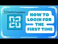 How To Login To HotSchedules For The First Time - easy Quick