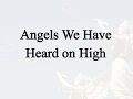 Download Lagu Angels We Have Heard On High (Hymn Charts with Lyrics, Contemporary)