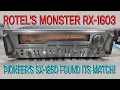 Extremely Rare Rotel RX-1603 Receiver Found The 1976 Monster That Challenged the SX-1250
