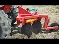 Hydraulic Reversible Disc plough 400 Kg