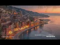【夏カフェBGM】夕日に染まる海辺カフェで流れるやさしい夕暮れジャズ｜静かに整う癒しの時間BGM｜Seaside Sunset Light – Gentle Jazz for Calm Evening