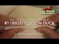 30oz Cotton Duck - The Heaviest 100 Cotton Canvas Available