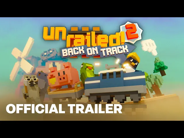 Unrailed 2 Back on Track Announcement Trailer
