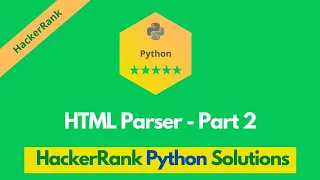 HackerRank HTML Parser - Part 2 problem solution in Python Python solutions Programmingoneonone