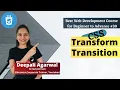Transition Transform Property in CSS Add 2-D 3-D effects using CSS Web Development Course