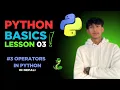 Operators in Python Lesson 03 Explained in Nepali ManjilDadaa