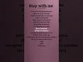 Download Lagu Stay with me - Chanyeol \u0026 Punch Song (Lyrics) #kdrama #goblin #staywithme #song #lyrics #chanyeol