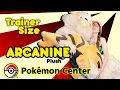 Pokemon Center Arcanine Pokemon Plush 59 Inches Unboxing Review